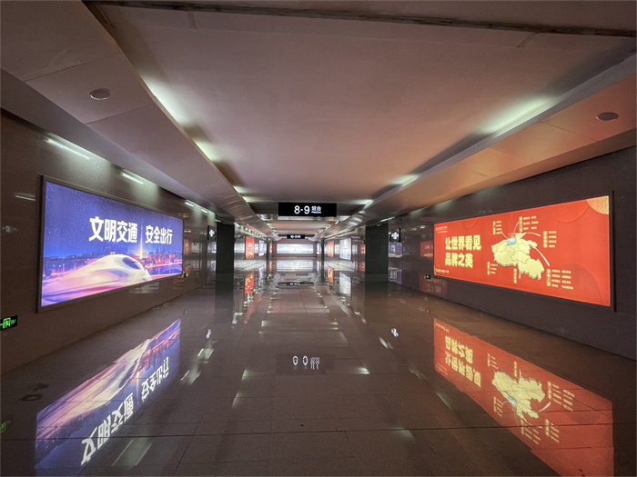 高鐵站廣告在近幾年來(lái)迅速崛起